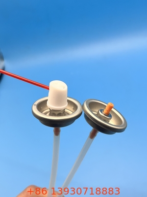 25.4mm metalen verf spuitkan met standaard natuurlijke dip buis en Buna Buitenpakking