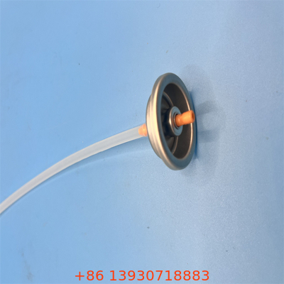 Stainless Steel Spray Paint Valve met standaard natuurlijke dipbuis voor aerosoltoepassingen