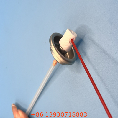 Dual orifice aerosol klep roestvrij staal spring spray verf component voor doe-het-zelf projecten
