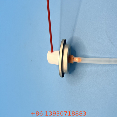 Natural Standard Dip Tube Spray Paint Valve met roestvrijstalen veer en Buna gasket