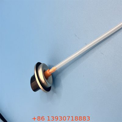 Stainless Steel Spray Paint Valve met standaard natuurlijke dipbuis voor aerosoltoepassingen