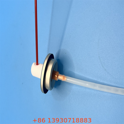 Natural Standard Dip Tube Spray Paint Valve met roestvrijstalen veer en Buna gasket