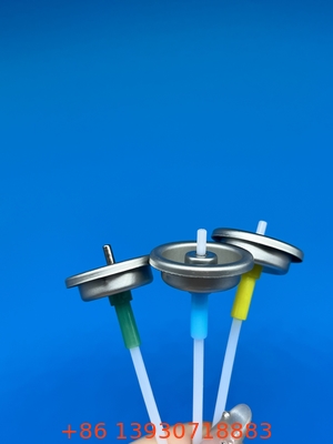 Metalen aërosolklep met consistente spuit voor medische en industriële toepassingen