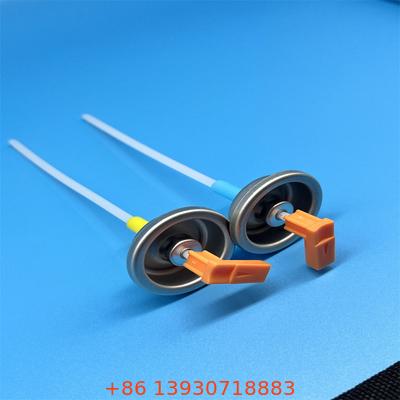 Universele gemeten aerosolventiel sproeiing 50-200mcl Gasket Seal Zilveren actuator Gratis monsters