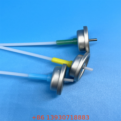 Universele gemeten aerosolventiel sproeiing 50-200mcl Gasket Seal Zilveren actuator Gratis monsters
