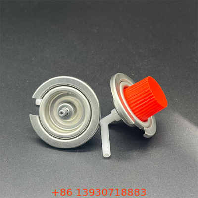 Gaskanisterklep voor buitenkampeerkachels en draagbare gasapparatuur. 300 PSI drukklep.