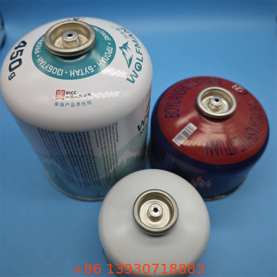 Versatile cartridge gas tin kan multi-purpose gebruik voor verschillende gassen