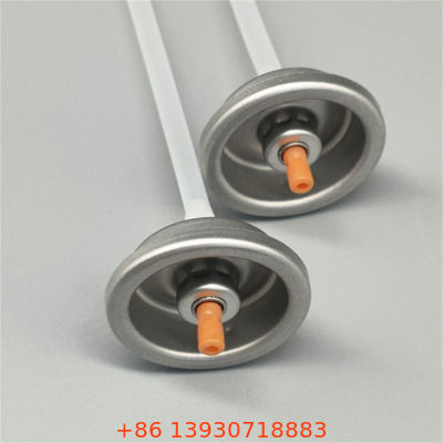 Haarkleur aërosolklep voor salon spray toepassingen    Cosmetische dispenseerklep voor tijdelijk haarkleurmiddel gebruik