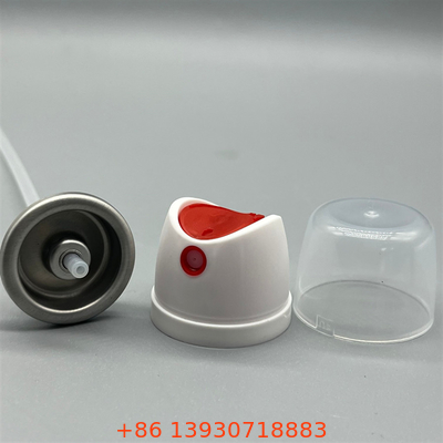Precisie-engineered lekkagebestendige deodorant spuitklep voor een actieve levensstijl met ergonomische actuator