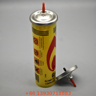 Gebruikersvriendelijke lichte gasvulkleppend met adapter voor beginners met stapsgewijze bruikbaarheid