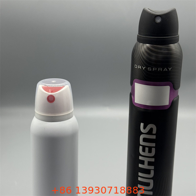 High-End Deodorant Body Spray Valve voor luxe cosmetica met metalen accenten en Micro-Fine Mist-technologie