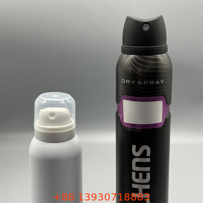 Compact deodorant body spray klep voor TSA-compliant reisgroottes met lekvrije flip top en 0,5s slot
