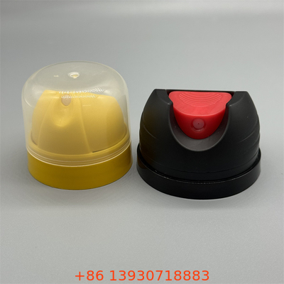 Compact deodorant body spray klep voor TSA-compliant reisgroottes met lekvrije flip top en 0,5s slot