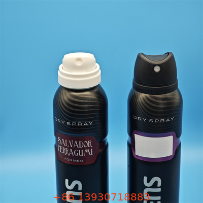 Hypoallergeen deodorant-body-spray-klep voor natuurlijke en gevoelige huidformules met zuiver materiaalpad en zachte activering