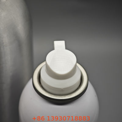 Compacte scheerschuimventiel voor reisgrootte verzorgingskits met lekvrije afdichting en eenvoudige bediening