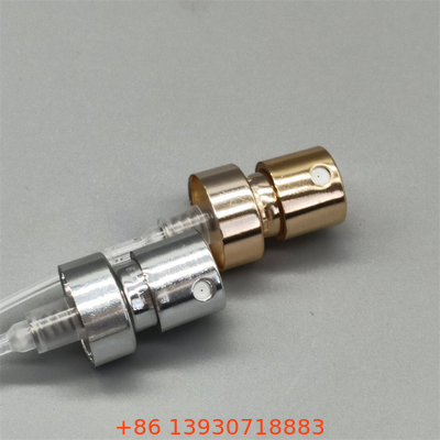 Parfumspray pomp voor luxe geurmerken met fijne mist en elegante metalen afwerking