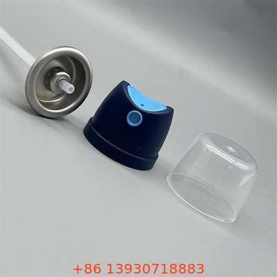 Aerosol aluminium klep voor deodorant spray persoonlijke verzorging hoge precisie aluminium klep voor aerosol deodorant gebruik