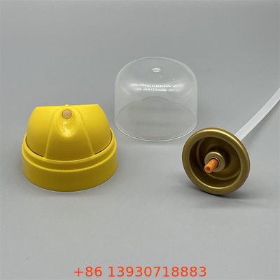 Aerosol aluminium klep voor deodorant spray persoonlijke verzorging hoge precisie aluminium klep voor aerosol deodorant gebruik