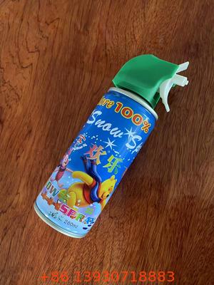 Lekvrije 4-gaats sneeuw aerosolsprayventiel & actuator Zware wintereffectsproeikop voor decoratieve spray