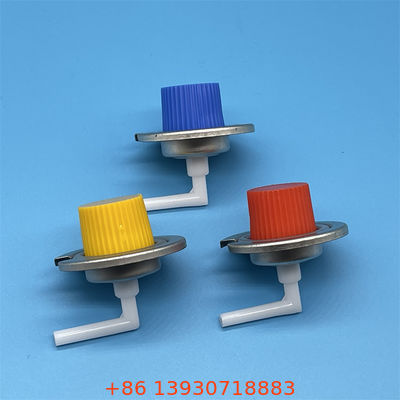 Draagbare gaskachelventil met rode dop ideaal voor kamperen, picknicken, buiten koken