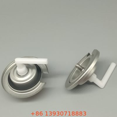 Duurzame metalen butangaspatroonklep