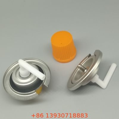 Butangascartridge met klep en dop voor buitenkamperen, wandelen en picknickkachels