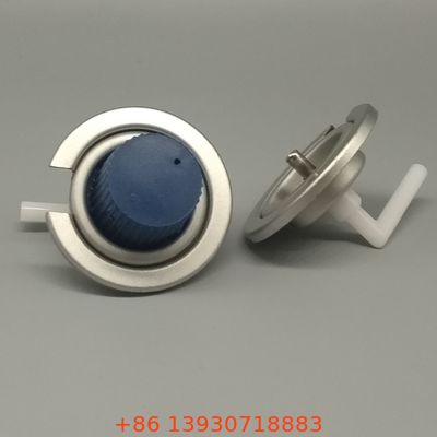Compact butane-opvulklep voor draagbare gaspatronen
