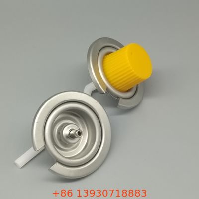Compact butane-opvulklep voor draagbare gaspatronen