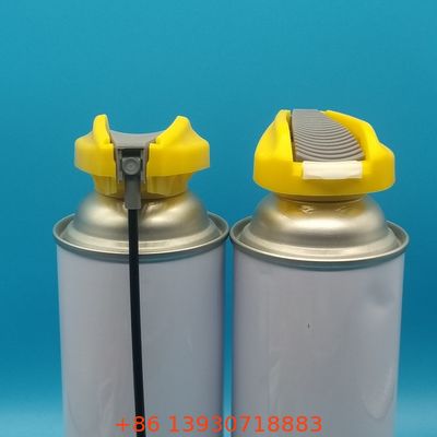 Tweeweg opvouwbare triggerspuitdop voor spuitbussen Straal- & sproeiopties