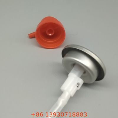 Aërosolventiel voor spuiten in alle richtingen met betrouwbare stroomregeling