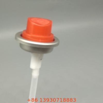 Aërosolventiel voor spuiten in alle richtingen met betrouwbare stroomregeling