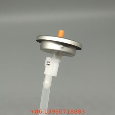 Aërosolventiel voor spuiten in alle richtingen met betrouwbare stroomregeling