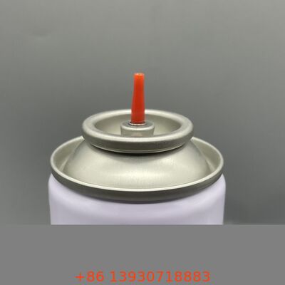 Kunststof en metalen stam aansteker gas navul aerosol ventiel voor huishoudelijk en buitengebruik