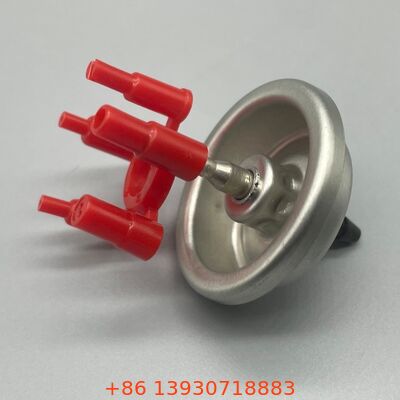 Compacte butaangasventiel voor navulbare aanstekers met een soepele en stabiele stroom