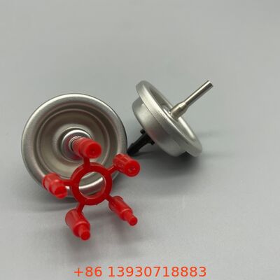 Kunststof en metalen stam aansteker gas navul aerosol ventiel voor huishoudelijk en buitengebruik