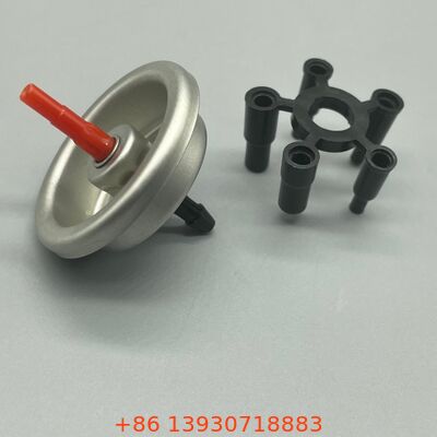 Lichtere gasnavulspuitbusklep voor butaangasnavulblikken met plastic steel