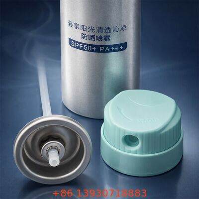 Premium pompventiel voor hydraterende zonnebrandcrème – verneveling van hydraterende mist, soepele applicatie, consistente dekking