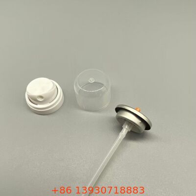 Dry Shampoo Aerosol Spray Valve met Ultra-Fine Mist Nozzle voor residuvrije prestaties en 360 graden werking