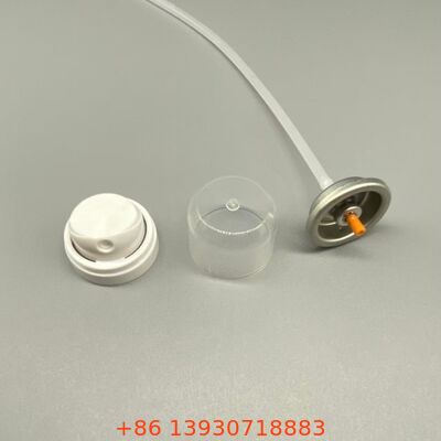 Dry Shampoo Aerosol Spray Valve met Ultra-Fine Mist Nozzle voor residuvrije prestaties en 360 graden werking