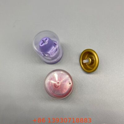 Omgekeerde corrosiebestendige aërosolsprayklep met 360 graden functionaliteit voor haarmousse