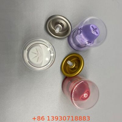 Aluminium constructie corrosiebestendig aerosol spuitklep met 360 graden functionaliteit voor haarmousse