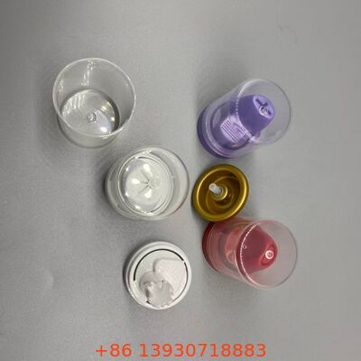 Aluminium constructie corrosiebestendig aerosol spuitklep met 360 graden functionaliteit voor haarmousse