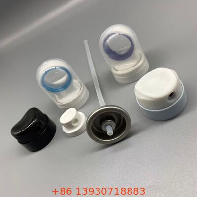 Zonnebrandcrème-aerosolventiel met veiligheidsafdekking voor continue spray-zonbeschermingstoepassingen