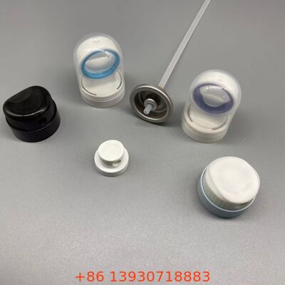 Aerosol zonnebeschermingsspuitklep met gecontroleerde uitgangstechnologie, verstoppersbestendige spuitstuk en 360 graden werking