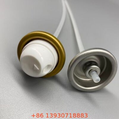 1-inch lekkagebestendige deodorant-aerosolklep met 360°-dispensering en verstopkingsbestendige vormgeving voor antitranspirant- en sportsterkteformules