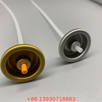 Leak-Proof & Clog-Resistant Aerosol Body Spray Valve with 360° Dispensing Technology and Universal Fit for Standard Aluminum Cans