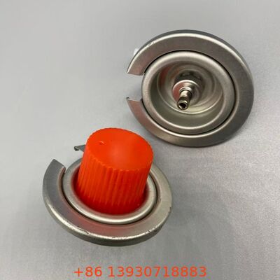 Robuuste 1-inch buitenkookplaatklep met rode kap