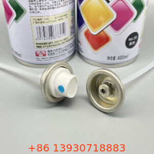 Kleur-gematched gecoate vrouwelijke spuitverfklep en actuator set klaar voor installatie met vervaag- en krasbestendigheid