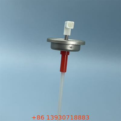 1-Inch Metal Stem Metered Aerosol Valve met Chemisch-Resistente Precisiedosis voor Farmaceutica en Cosmetica