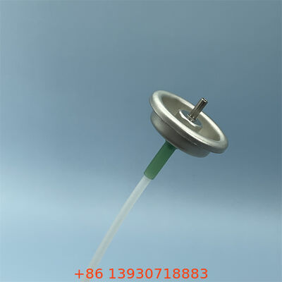 Precies gemeten aërosolklep met metalen stam en verstelbare sproeisnelheid voor lekkageweerstand